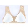 Plus Size Sömlös BH med Kuddar Komfort BH Push Up Bralette Damväst Trådlös BH Stopp Sexiga BH Underkläder