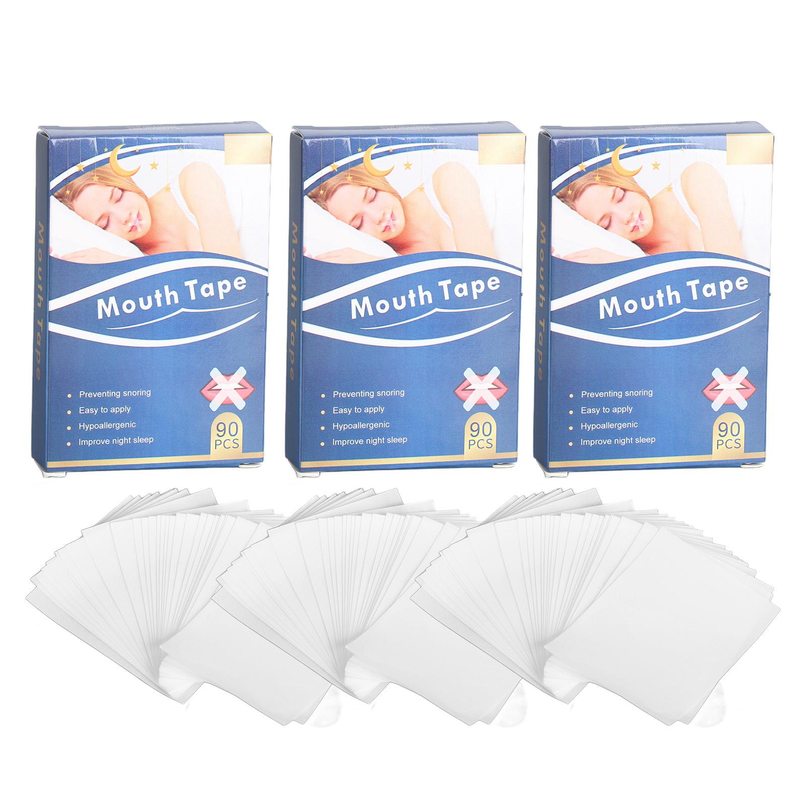 

270PCS Sleep Mouth Strip Synthetic Rubber Anti Snoring Sleeping Mouth Tape for Home