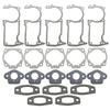 Crankcase Cylinder Muffler Carburetor Gasket Set For Husqvarna 55 51 50 Chainsaw Spare Part 501761802