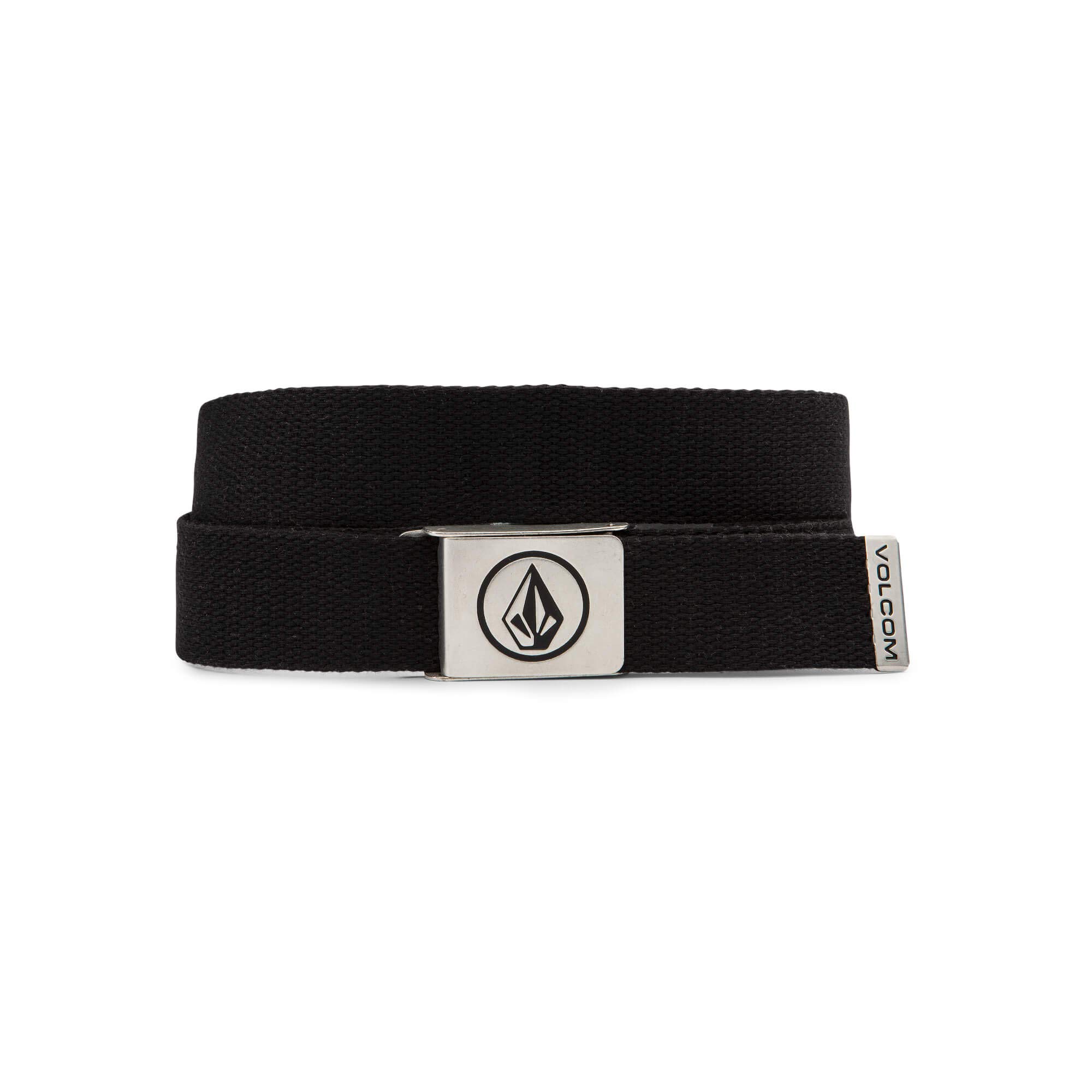 

Volcom CIRCLE STONE WEB BELT D5942410 Black Men s O/S