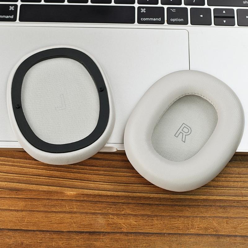 Sheepskin Leather Ear Cushions For H95ANC Headsets Earmuff Earpads Enhances Noise Reduction And Long Last Comfort Fit