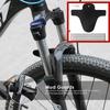 1~10pcs  Bicycle Fender Mountain Carbon Pattern Bike Mud Guard For Front Rear Wheel Mudguard Ultralight Cycling MTB Fender