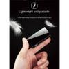 Hot Boutique Creative Portable Windproof USB Strong Pulse Double Arc Lighter Rechargeable Touch Sensor Fashion Ignition Tool