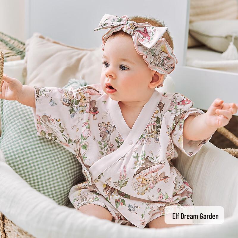 EMXEE Baby Summer Gauze Romper