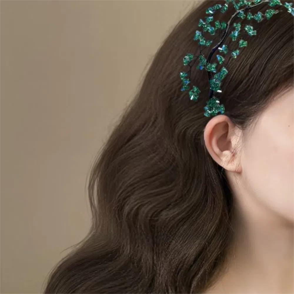 Luxury Crystal Beaded Hair Hoop Korean Style Wedding Headwear Trendy Fairy Vintage Headband  Women