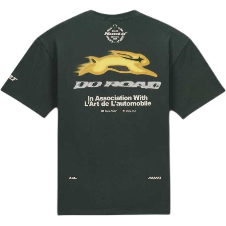 Nike X Nocta The Art Stampa Logo T-shirt Pullover Casual Unisex Top Verde FD2206-397