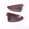 For Mercedes Benz Smart Fortwo W451 2008-2014 Car Rearview Side Mirror Cover Sticker Wing Cap Exterior Door Trim ABS Carbon