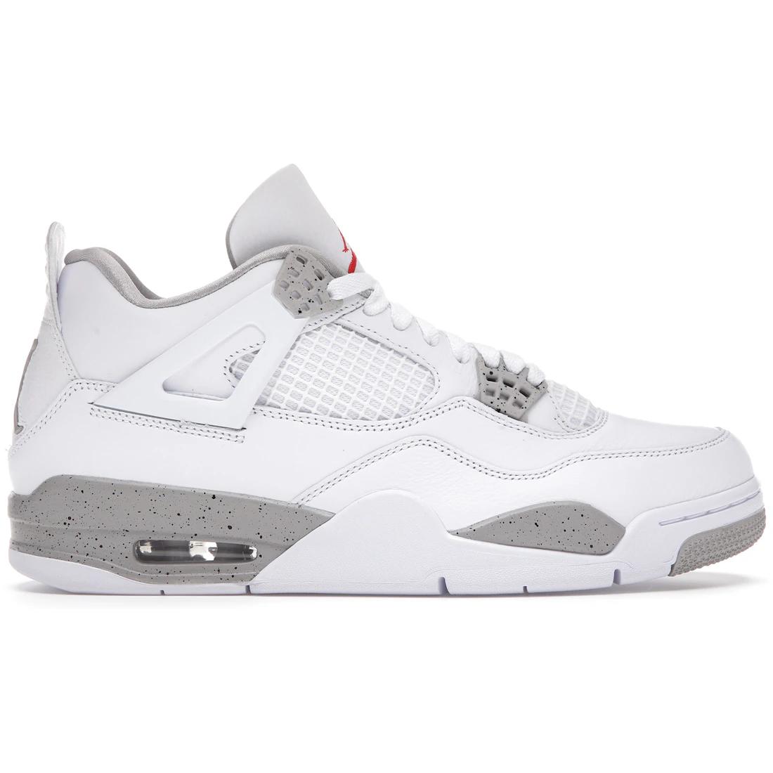 

Кроссовки Jordan 4 Retro Белые Oreo (2021)(СТ8527-100) 43