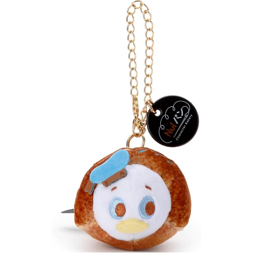 Disney NuiMOs Donald Duck Plush Mascot with Chain Strap 15cm Height
