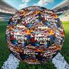 Custom Name Personalized Demon Slayer Print Size 5 Soccer Ball Training & Match Football, for Team, Kicking, Gift for Football Enthusiasts