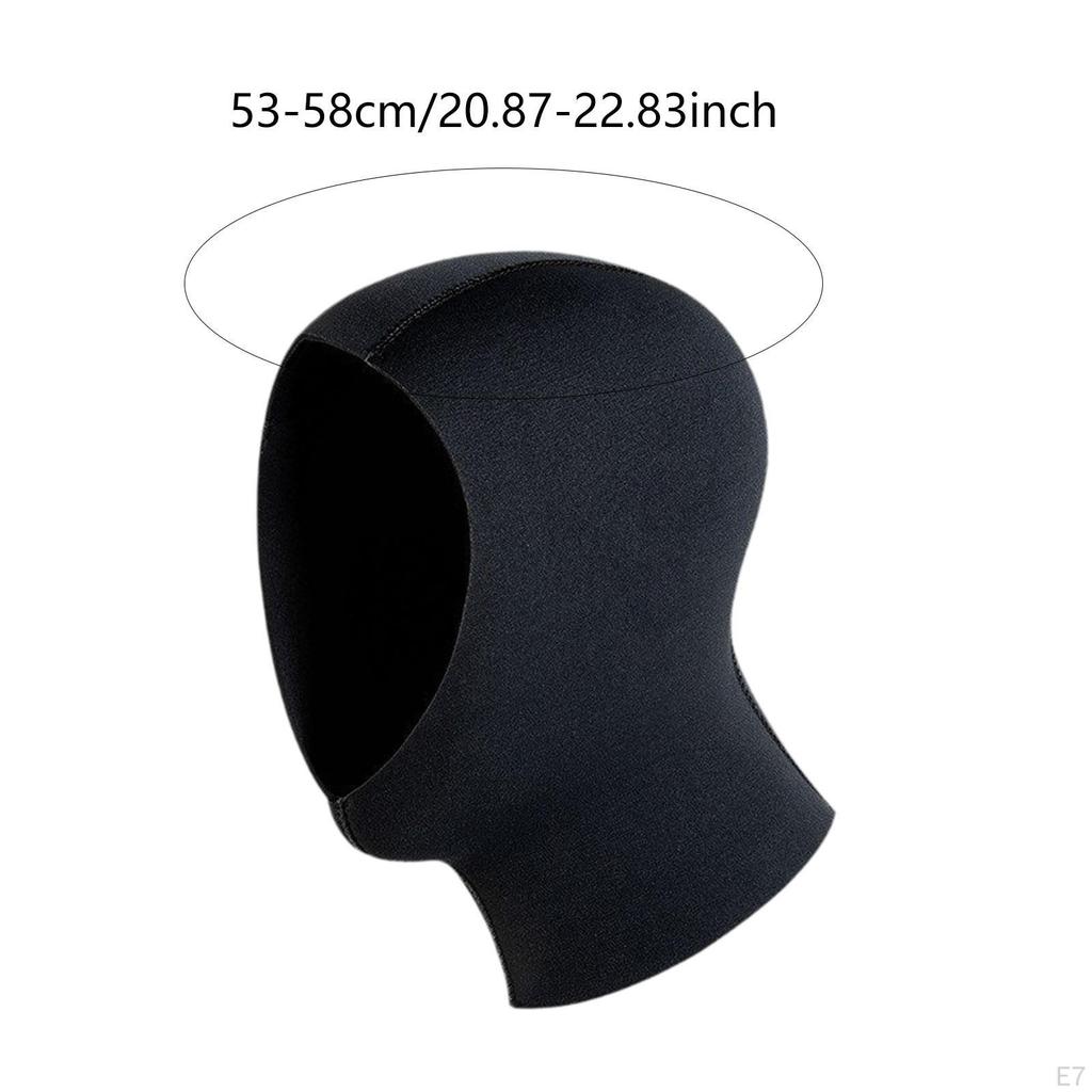 Tauchkappe Neoprenhaube, Kopfbedeckung für Sommer-Wassersport und Schwimmen