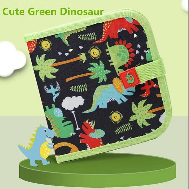 Kids Drawing Board Erasable Doodle Board Reusable Writing Painting Book Coloring Water Pen Cartoon Multifunctional Art Board Educational Toy