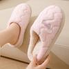 Cotton slippers men's winter new home warm cotton shoes couple velvet cotton mop non-slip silent wool slippers