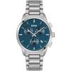 Dapper Blue Silver Metal Men's Quartz Watch 1513927