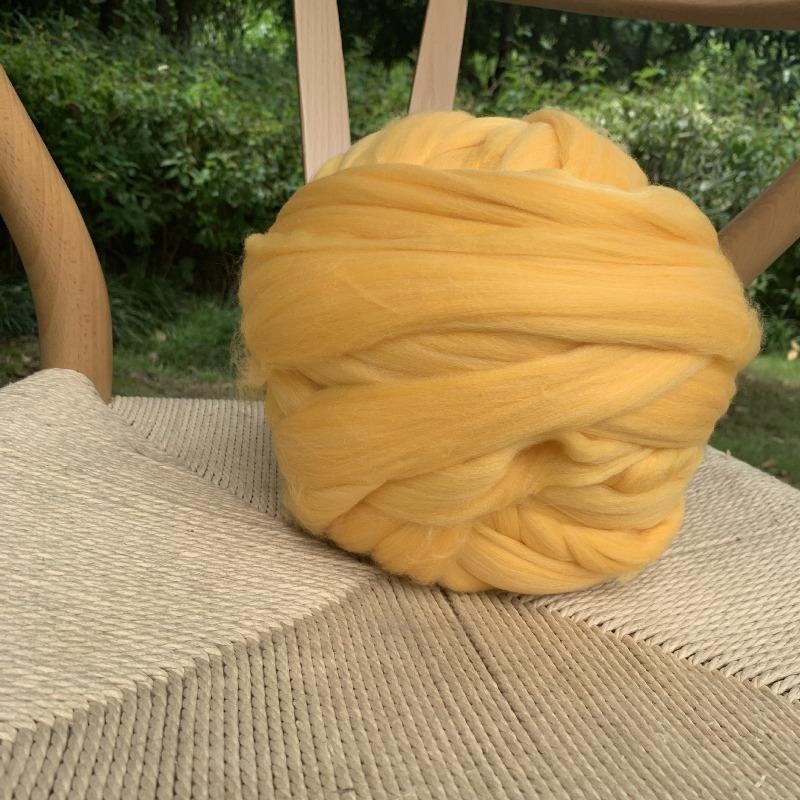 1000g Ball Super Chunky Wollgarn Bulky Garnstrang Hand-/Armstrick Decke Garn Heimwand Dekoration