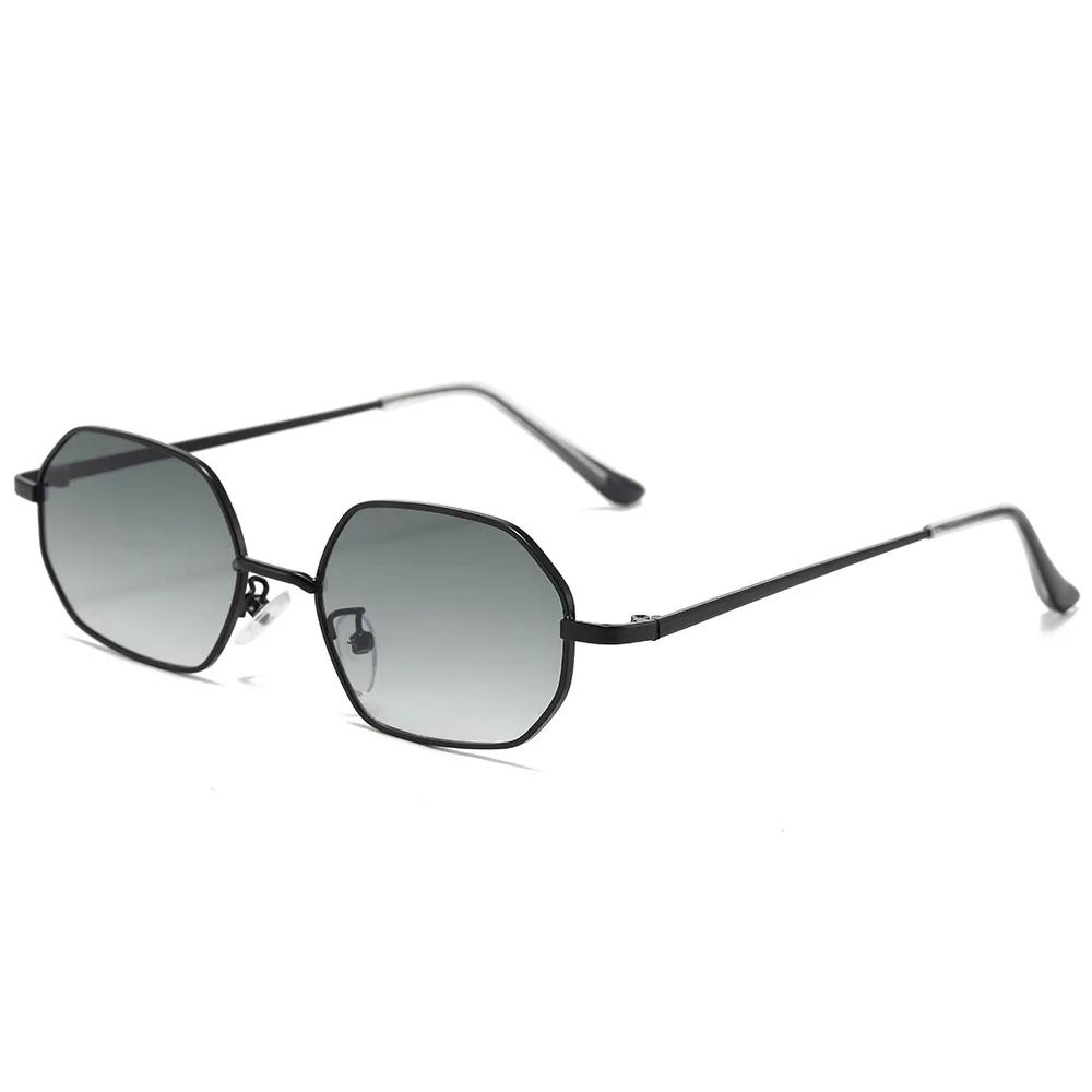 Narrow Sunglasses for Men Fashion Rectangle for Women Metal Luxury Brand Classic Sun Glasses 2025
