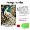 Shiny Pearl Elegant Peacock DIY Painting Creative Bead Art Craft Household Wall Decoration Nice Present For Art Hobbyists Home Decor Wall Art