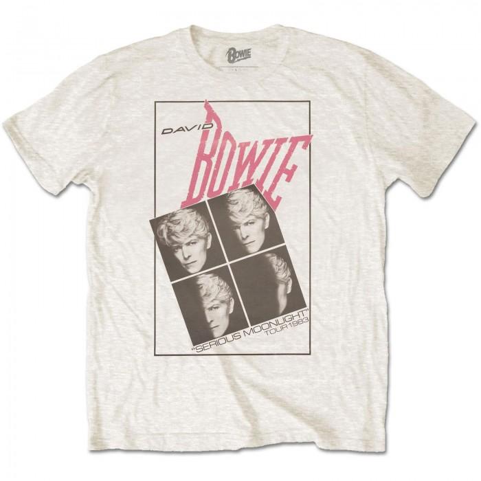 David Bowie Unisex tričko Serious Moonlight pro dospělé
