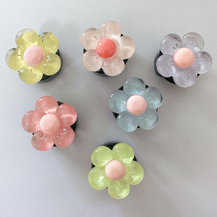 

6 шт. Милый цветок Ароматерапия Украшение на воздуховыпускное отверстие автомобиля Клипса для духов Освежитель воздуха Красочный цветочный декор Автоаксессуары