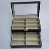 Large-capacity Glasses Case PU Leather Sunglasses Men Sunglasses Women Myopia Glasses Case Jewelry Display Box
