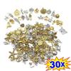100 pièces Breloques Métal Vintage Animaux Oiseaux Mixtes Perles Pendentif DIY Bracelet Collier Accessoires pour Fabrication de Bijoux Apprêts