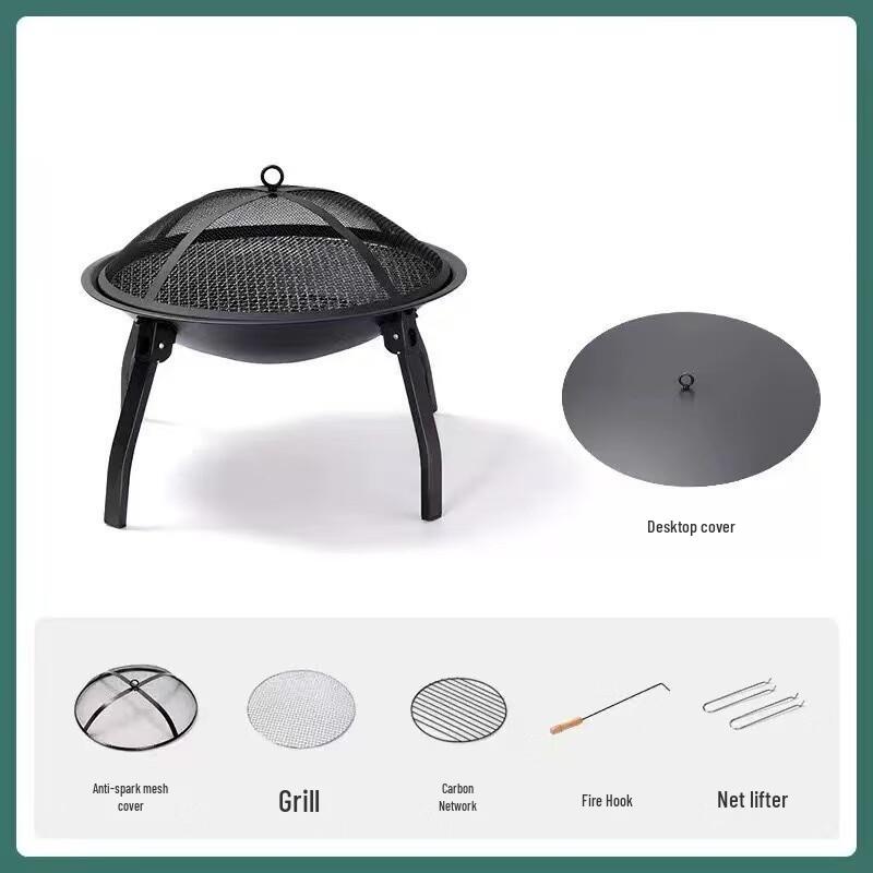Zhichu Multifunctional BBQ Grill and Heater Table