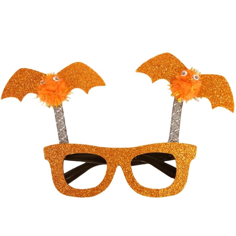 

Novelty Bat Wing Halloween Glasses Spoof Eyeglasses Cosplay Party Costume Eyeglasses Frame Adult Child Festival Eyewear