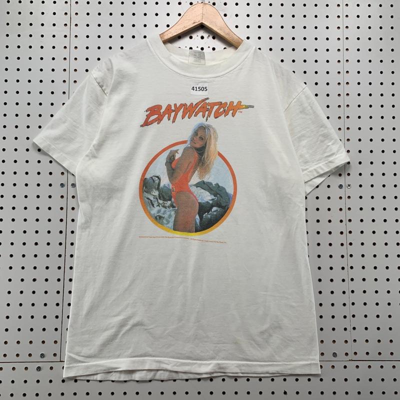 Vtg 90s Baywatch Pamela Anderson T Shirt Unisex L White Made Usa 20x27