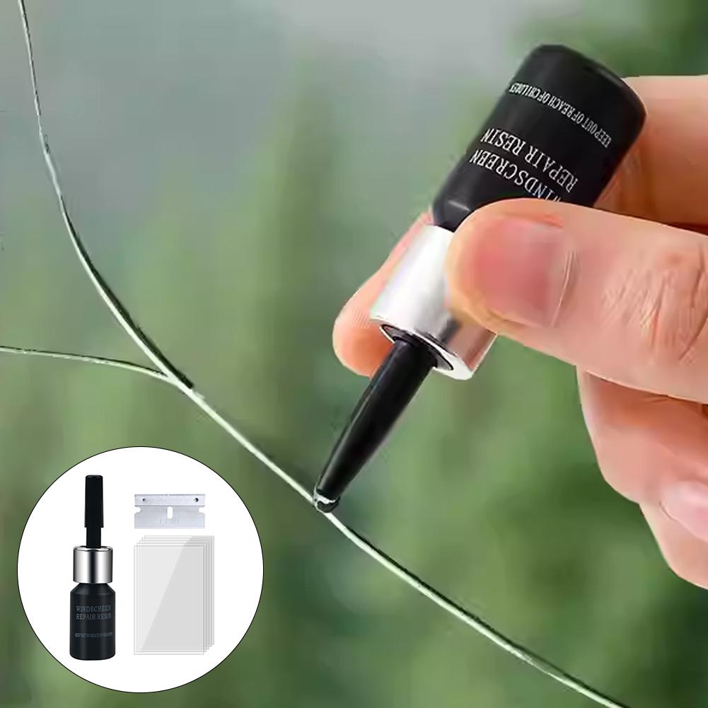 Quick Fix Car Windshield Repair Kit Windshield Crack & Scratch Glass Resin Adhesive Liquid for Car Maintenance DIY Repair Tool