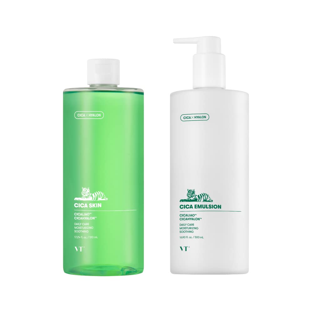 

VTCOSMETICS Cica Skin Эмульсия 6 типов Чувствительная кожа Сухая кожа Уход за кожей Увлажняющий лосьон Эмульсия Корейская косметика CICA Cica Skin 510мл Эмульсия