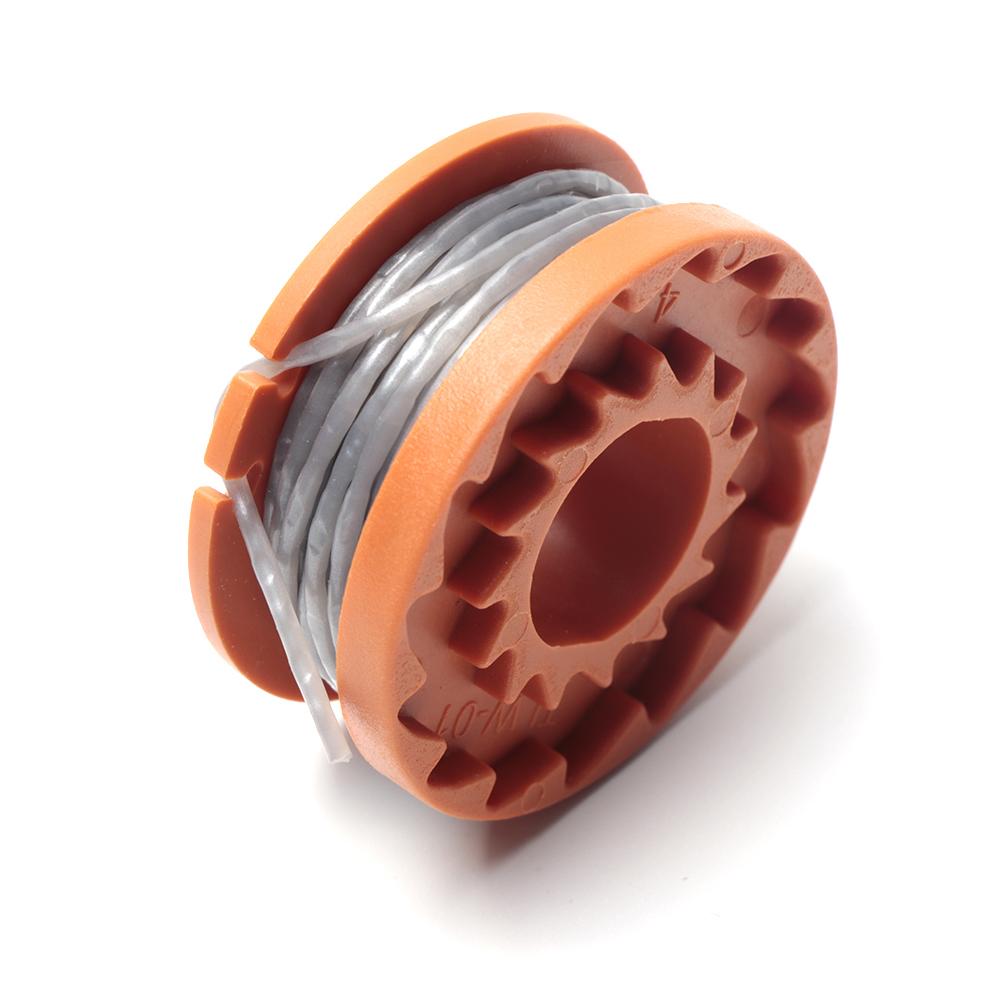 2Pcs Nylon Rope Spool for Spear and Jackson/Mac Allister/Qualcast/Worx Lawn Mower Part