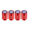 4Pcs 3D Metal Tire Valve Cap Car Tyre Air Stem Cover For VW Golf Polo Tiguan Touran Jetta Passat CC T5 GTI Arteon Magotan Arteon Sx5