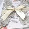 10 blätter Laser Schneiden Hochzeit Einladung Label Retro Hochzeit Braut Geschenk Karte Event Geburtstag Partei Liefert