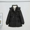 Fashionable and Loose Korean Style Cotton  Coat for Winter Thicken Jacket