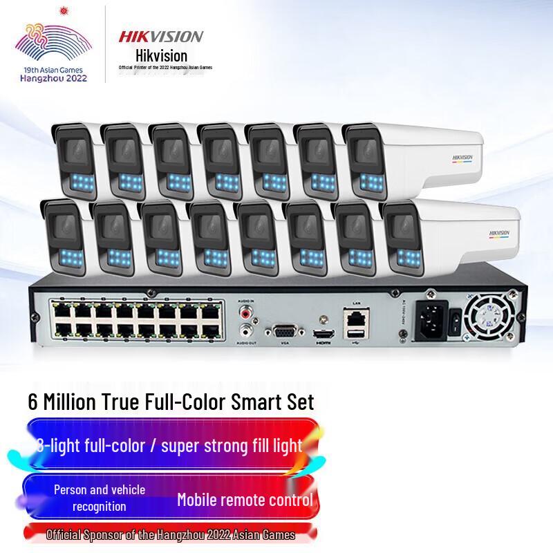 

Hikvision 6MP Ultra HD Outdoor PoE Surveillance Camera Kit