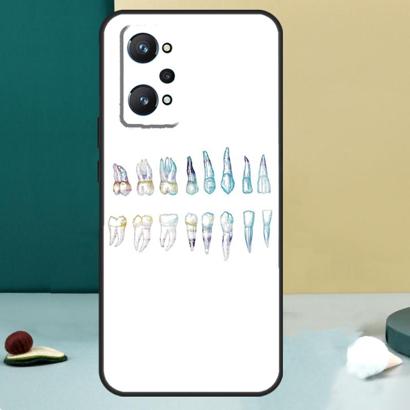 Zahnarzt Zahn Für Realme GT 7 Pro GT 5 6 6T C67 C61 C55 C53 C51 C21Y C25S C75 10 11 12 13 14 Pro Plus Hülle