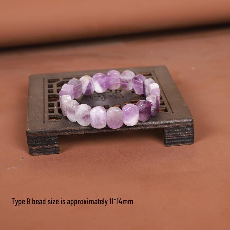 

Браслет с кристаллами аметиста: Однорядные, универсальные женские украшения