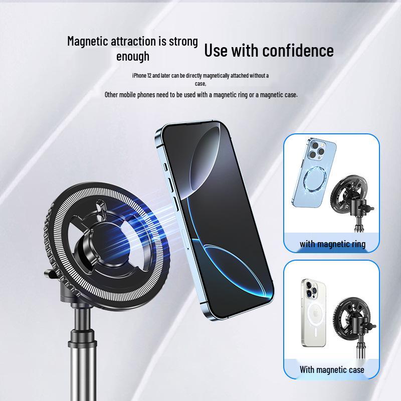 Cold Ice Armor C8F MagSafe Phone Holder with Magnetic Head and 1/4" Screw for Tripod and Camera Expansion