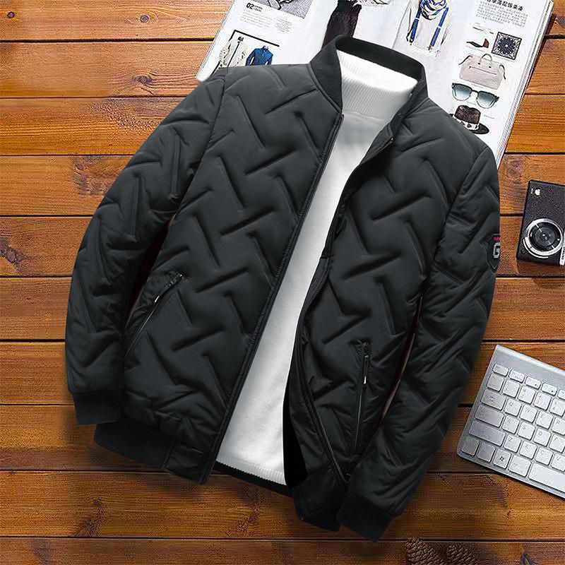 Men's Casual  Slim Leisure Sport Tracksuits Fashion Winter Outdoor Sportwears Jacket