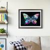 5D-Diamantgemälde zum Selbermachen, schöner Schmetterling, Tier, Kreuzstich-Set, voller Diamant-Stickerei, Mosaikkunst, Bild von Strasssteinen, Dekor, Geschenk