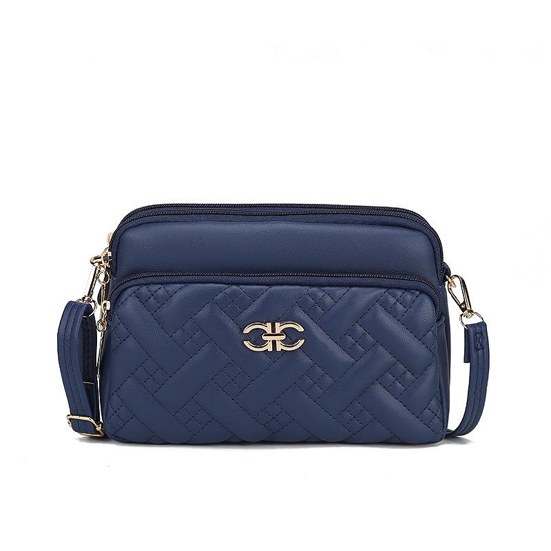 

Женские сумки Новые модные сумки-мессенджеры с ромбовидным узором Женские маленькие сумки Женские сумки через плечо Маленькие квадратные сумки length 23cm * width 7cm * height 16cm синий