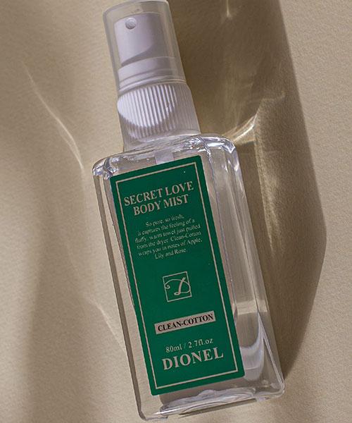 Dionel Secret Love Body Mist Clean Cotton 80ml NONE