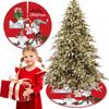 Beautifully Crafted Xmas Tree Skirt 90CM Add a Touch of Elegance To Your Home