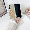 Applicable to Samsung ZFold7 folding mirror butterfly bracket anti-drop case zfold6/5 acrylic bracelet protective case