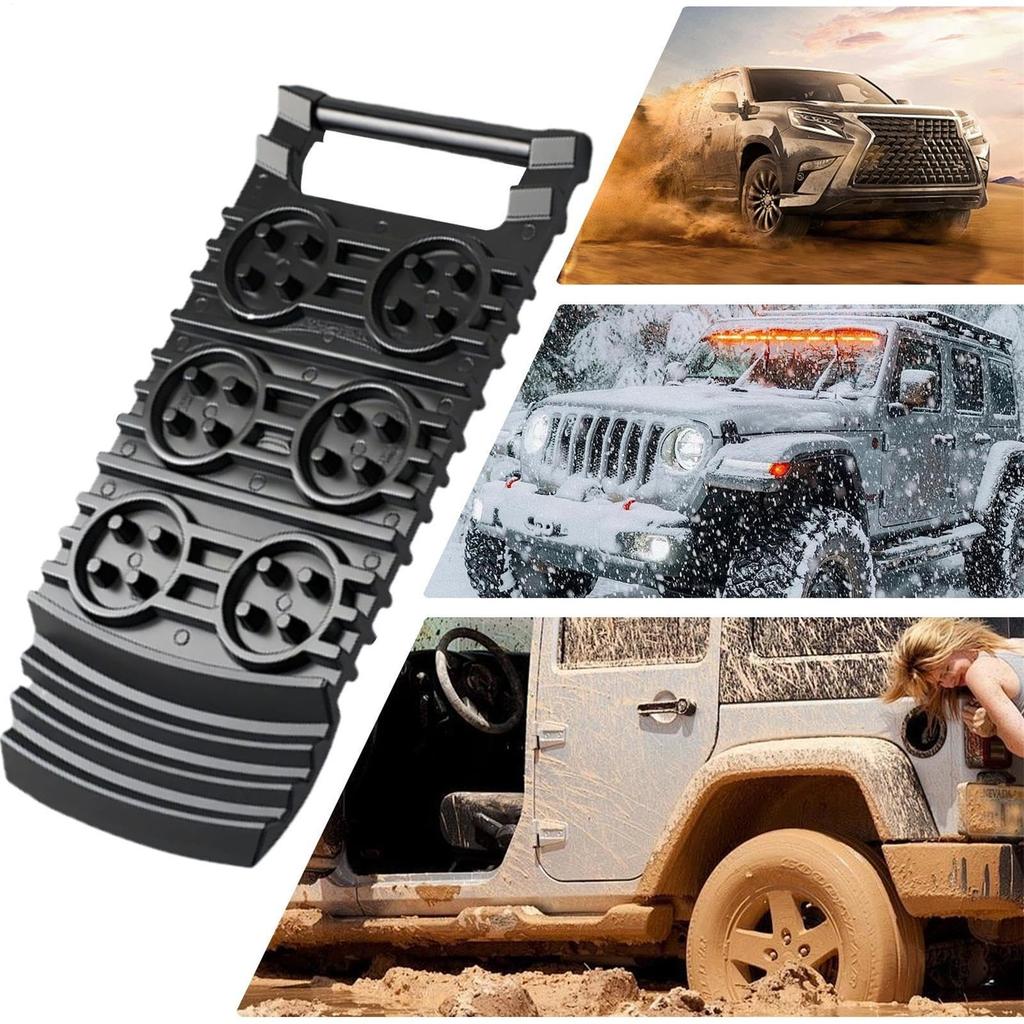Car Wheel Tire Anti-Skid Pad, Tire Traction Mat, Ladder Track, Compact And Lightweight Design, Most Vehicle Types, For Snow Ice Mud & Sand