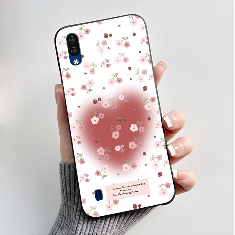 Phone Case For ZTE Blade A51 Lite / A5 2020 Casing Luxury Fashion Butterfly Flower Black Jelly Soft TPU Case Silicone Back Cover