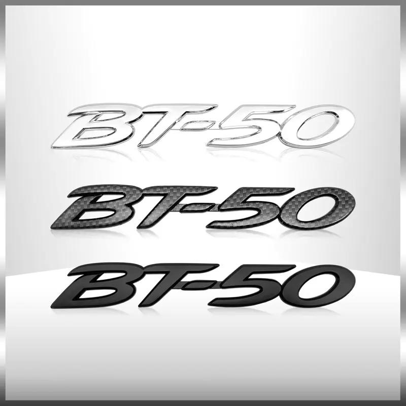 1Pcs 3D ABS Plastic BT-50 BT50 4X4 Car Emblem Letters Badge Rear Tail Trunk Sticker Decal For Mazda Auto Accessories