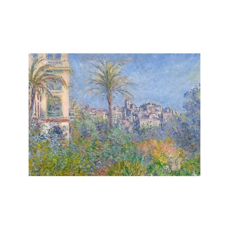 Claude Monet Exhibition Art Posters Canvas Oil Painting Garden Boat Lake Landscape Nature Landscape Wall Art Room Home Decor
