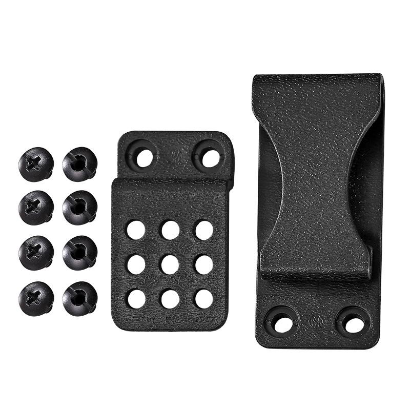 Outdoor Multifunctional Rotating Knife Sheath Belt Clip - Tactical, Detachable, and Versatile Accessory
