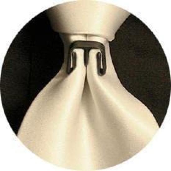 [CUFFSMANIA] Grübchen-Clip - Erzeugt einen dreidimensionalen Knoten für Ihre Krawatte. Ein stilvolles Accessoire und ein praktisches Gadget. Kravattenklammer - Hält Ihren Krawattenknoten.